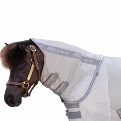 Horseware - Couverture anti-mouches Amigo Bug Rug Plus Petite argent/ titanium grey/ argent