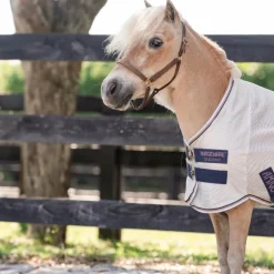 Horseware - Couverture anti-mouches Amigo Bug Rug Plus Petite argent/ lime/ marine/ rose/ bleu