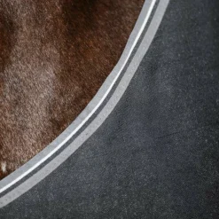 Horseware - Couverture de box Rambo Stable noir/ thunderstorm grey/ argent