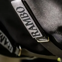 Horseware - Couverture d'extérieur Rambo Turnout VL noir/ thunderstorm grey/ argent 250g