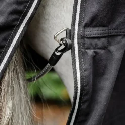 Horseware - Couverture d'extérieur Show Ready noir/ argent 0g
