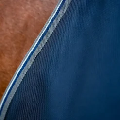 Horseware - Couverture d'extérieur Rambo Supreme Turnout Plus Lite marine/ thunderstorm grey/ argent 0g