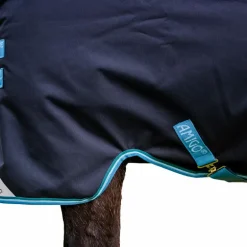 Horseware - Couverture d'extérieur Amigo Bravo 12 Original marine/ turquoise 100g