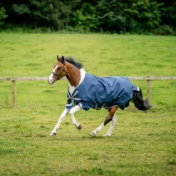 Horseware - Couverture d'extérieur Amigo Bravo 12 XL Original marine/ titanium grey/ argent 0g