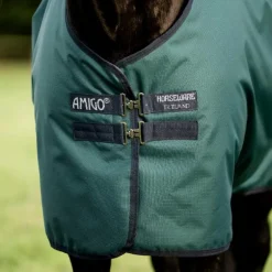 Horseware - Couverture d'extérieur Amigo Ripstop Turnout dynasty green/ marine/ argent 0g