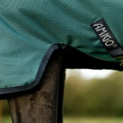 Horseware - Couverture d'extérieur Amigo Ripstop Turnout dynasty green/ marine/ argent 0g