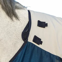 Horseware - Couverture d'extérieur Rambo Summer Series marine/ gris 100g