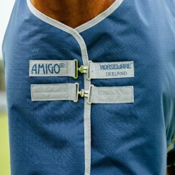Horseware - Couverture d'extérieur Amigo Ripstop 900 Plus marine/ titanium grey 0g