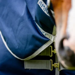 Horseware - Couverture d'extérieur Amigo Ripstop 900 Plus marine/ titanium grey 0g