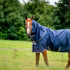 Horseware - Couverture d'extérieur Amigo Ripstop 900 Plus marine/ titanium grey 0g