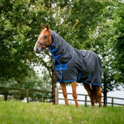 Horseware - Couverture d'extérieur Amigo Ripstop 900 Plus noir/ classic blue 0g