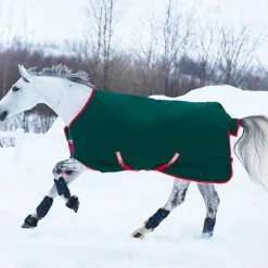 Horseware - Couverture d'extérieur Rambo Original vert/ rouge 0g