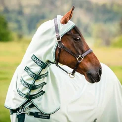 Horseware - Couverture d'été anti-mouches Rambo Hoody vert sauge