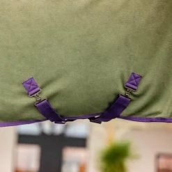 Horseware - Couverture polaire Amigo Fleece Cooler bramble/ winterberry et taupe