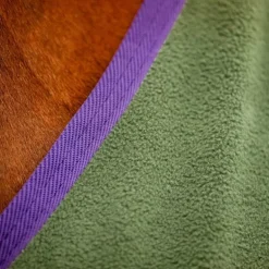 Horseware - Couverture polaire Amigo Fleece Cooler bramble/ winterberry et taupe