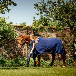 Horseware - Couverture polaire Newmarket Cosy witney navy