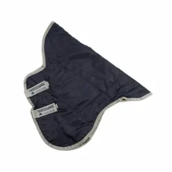 Horseware - Couvre-cou pour couverture de box Amigo Insulator marine/ argent 150g