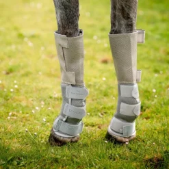 Horseware - Guêtres anti-mouches Tech-Fit Flyboot silver (x4)