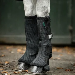 Horseware - Guêtres fermées de protection Show Ready noir/ argent