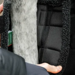 Horseware - Guêtres fermées de protection Show Ready noir/ argent
