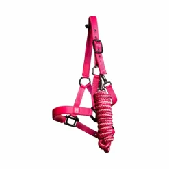 Horseware - Licol et longe Newmarket witney pink