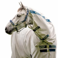 Horseware - Licol spécial pâturage Field Safe marine