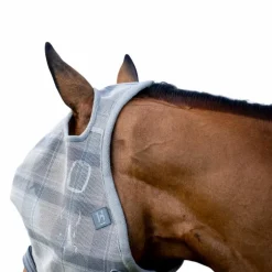 Horseware - Masque anti-mouches sans oreilles Newmarket witney charcoal