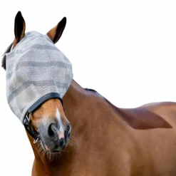 Horseware - Masque anti-mouches sans oreilles Newmarket witney charcoal