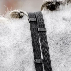 Horseware - Rênes Rubber Grip Continental noir