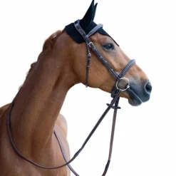 Jump'In - Bonnet pour chevaux Balthazar noir/ noir
