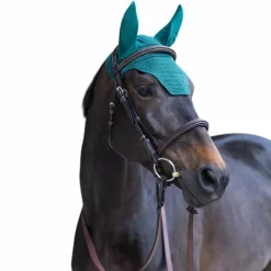 Jump'In - Bonnet pour chevaux Balthazar vert/ vert