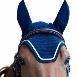 Jump'In - Bonnet pour chevaux Balthazar marine/ lurex