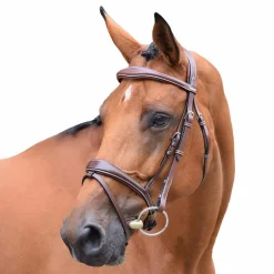 Jump'In - Bridon One Bruxelles avec rênes Noisette