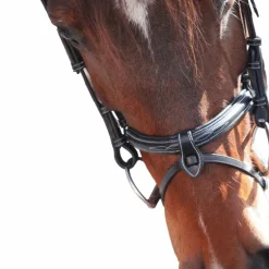Jump'In - Bridon One Paris avec rênes Noir