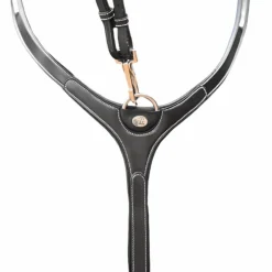 Jump'In - Collier de chasse et fourche de martingale Premium Clincher noir