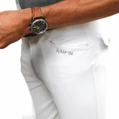Jump'In - Pantalon d'équitation homme Super X blanc