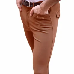 Jump'In - Pantalon d'équitation homme Super X caramel