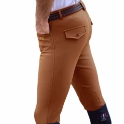 Jump'In - Pantalon d'équitation homme Super X caramel