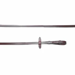 Jump'In - Rênes en cuir lisse Week acajou