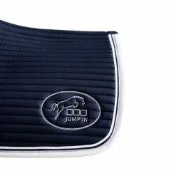 Jump'In - Tapis de selle Balthazar marine/ blanc