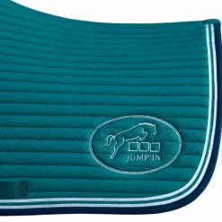 Jump'In - Tapis de selle Balthazar vert/ marine