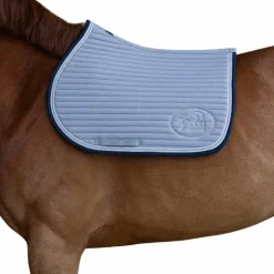 Jump'In - Tapis de selle Balthazar gris/ marine