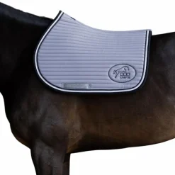 Jump'In - Tapis de selle Balthazar gris/ noir