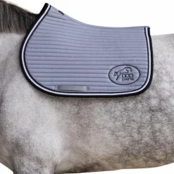 Jump'In - Tapis de selle Balthazar gris/ noir