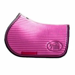 Jump'In - Tapis de selle Balthazar framboise/ noir