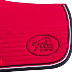 Jump'In - Tapis de selle Balthazar rouge/ noir
