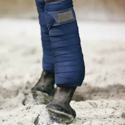 Kentucky Horsewear - Bandes de travail Repellent marine (x2)