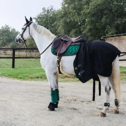 Kentucky Horsewear - Bandes de polo velvet vert foncé (x4)