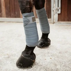 Kentucky Horsewear - Bandes de travail Repellent gris (x2)