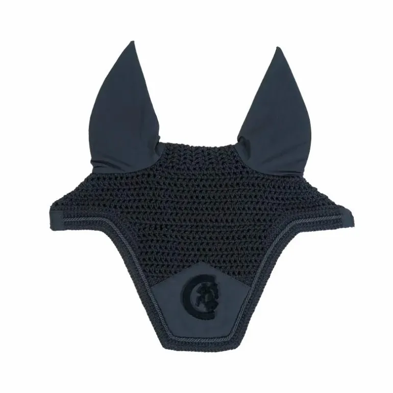 Kentucky Horsewear - Bonnet pour chevaux Wellington 3D logo noir